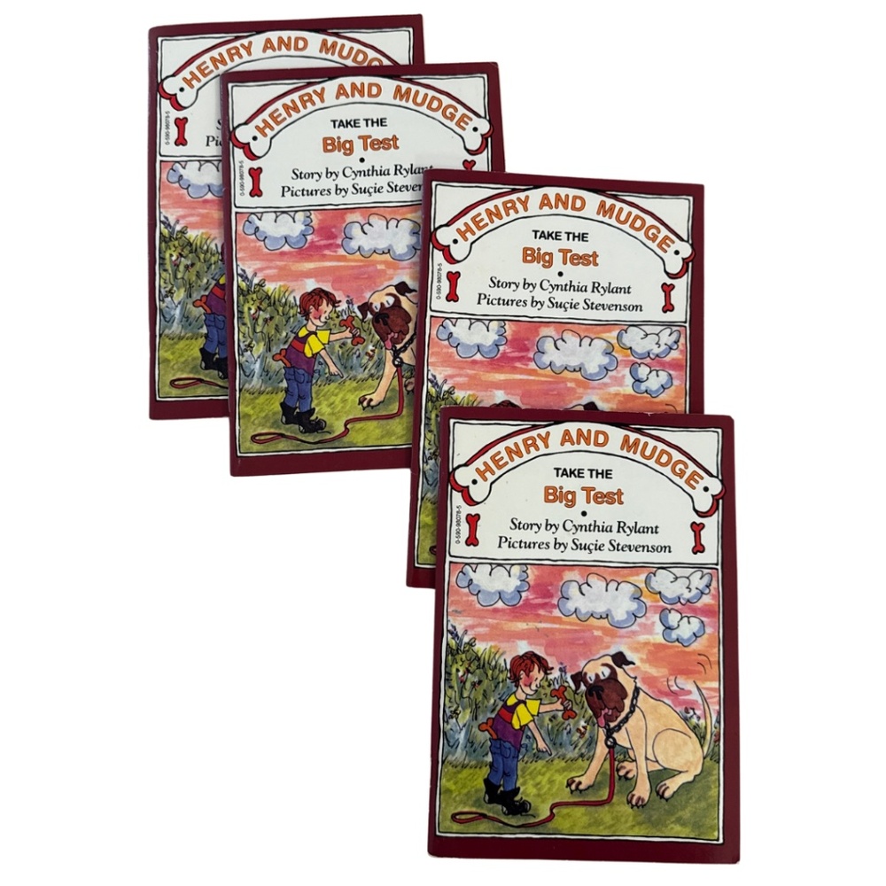 📚 Henry and Mudge Take the Big Test – Set of 4 Books